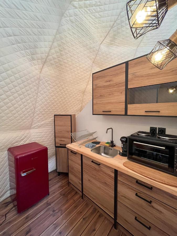 Hotel Manna Gea Glamping Domes Vónitsa Exterior foto