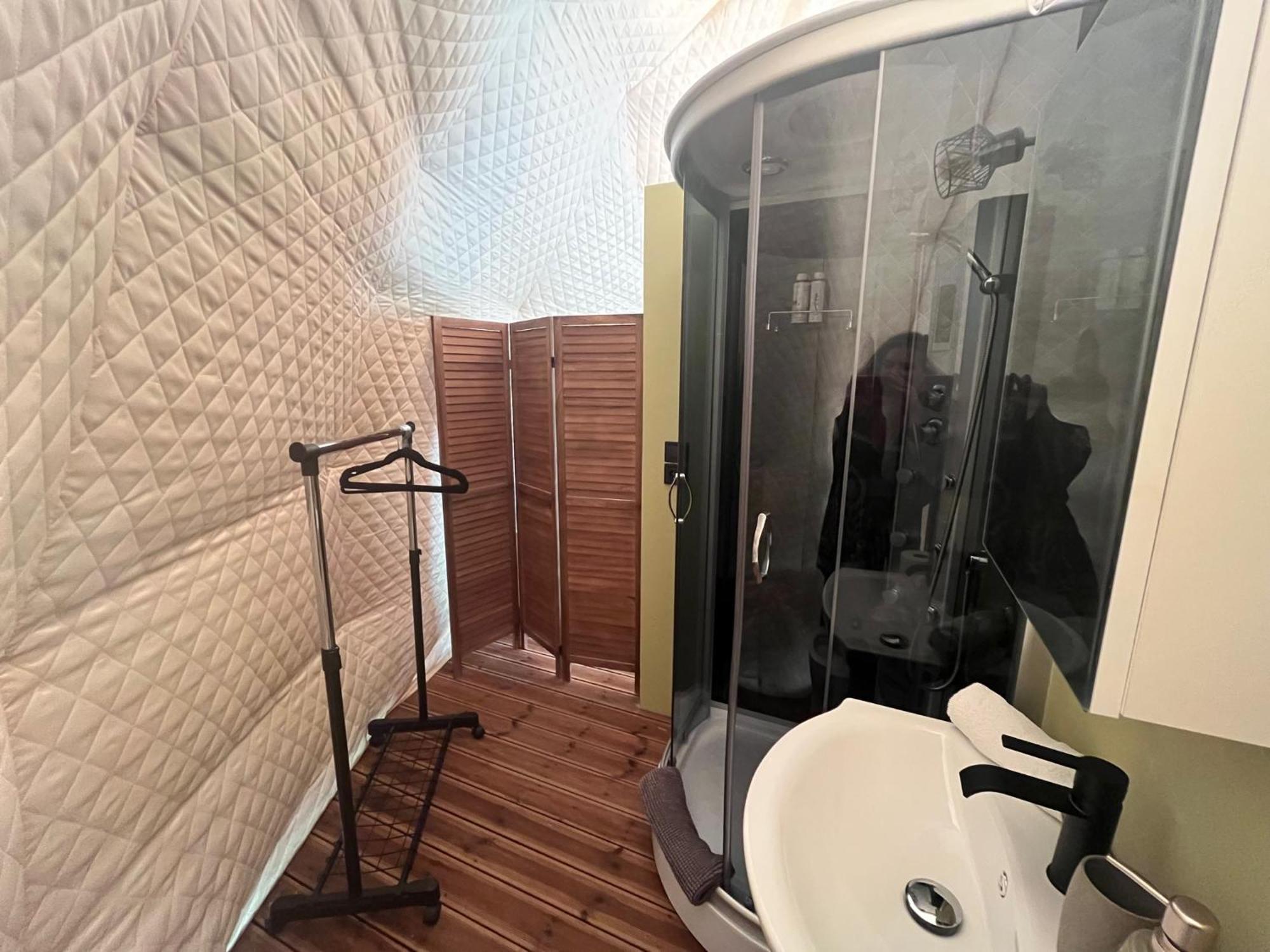 Hotel Manna Gea Glamping Domes Vónitsa Exterior foto
